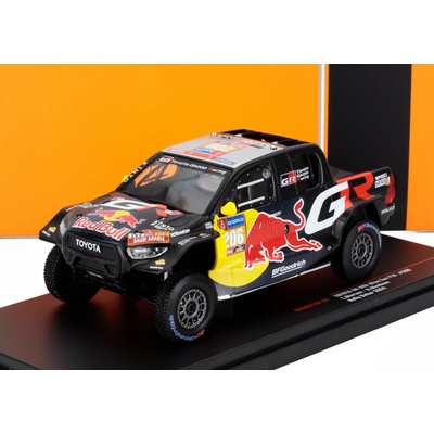 IXO Toyota GR DKR Hilux EVO T1U Rally Dakar 2024 206 Moraes Monleon 1:43