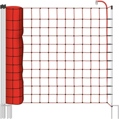 VNT electronics s.r.o. Ohradníková elektrická síť pro koně a poníky, výška 170 cm, délka 25 m, dvojitý hrot