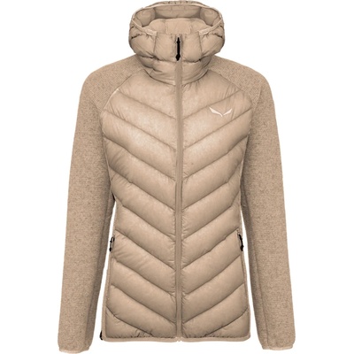 Salewa Дамско вълнено яке Salewa Women's Fanes Sarner/Down Hybrid Jacket Down jacket - Quicksand - размер 38 (EU) (104-2980-0614)