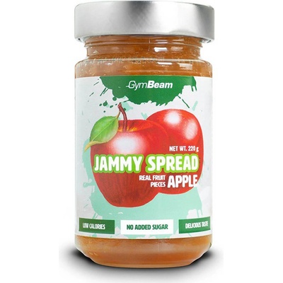 GymBeam Jammy Spread jahoda 220 g – Zbozi.Blesk.cz