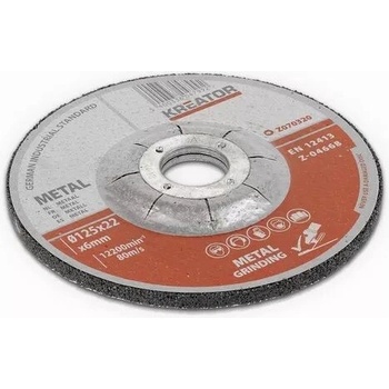 Kreator Brusný kotouč 125 x 6,0 mm KRT070320 3 ks