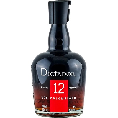 Dictador Reserva premium 12y 40% 0,7 l (čistá fľaša)