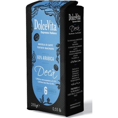 Dolce Vita Italfoods Deca mletá 250 g