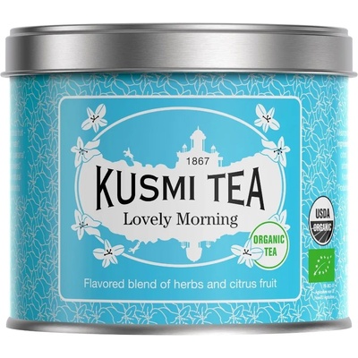 Kusmi Tea Зелен чай LOVELY MORNING, 100 г насипен чай в кутия, Kusmi Tea (KUSMI21684A1070)