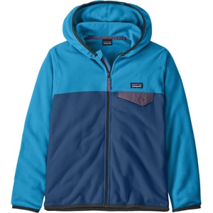 Patagonia Детско поларено яке Patagonia Kid's Micro D Snap-T Jacket Fleece jacket - Clement Blue - размер XL (703-4106-2215)