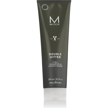 Paul Mitchell Mitch Double Hitter 2-in-1 Shampoo & Conditioner Шампоан за мъже 250 ml опция Нова опаковка