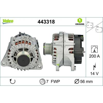 Generátor VALEO 443318