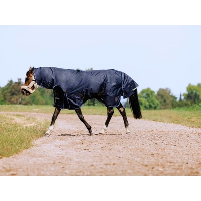 EquiTheme Deka výběhová CLASSIC 1200D Tmavě modrá – Sleviste.cz