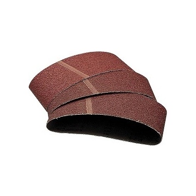 Wolfcraft 3 x textilní brusné pásy 80 1922000