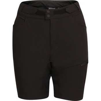 Alpine Pro ZOLENA dámské Softshellové šortky ČERNÁ