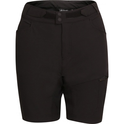 Alpine Pro ZOLENA dámské Softshellové šortky ČERNÁ