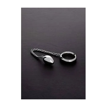 Boss of Toys Kiotos Donut C-Ring Anal Egg 40mm Stainless Steel Dual Function Model