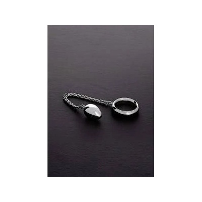 Boss of Toys Kiotos Donut C-Ring Anal Egg 40mm Stainless Steel Dual Function Model