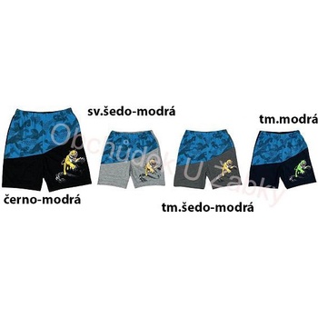 Sezon chlapecké pecké šortky tmavě šedo/modrá