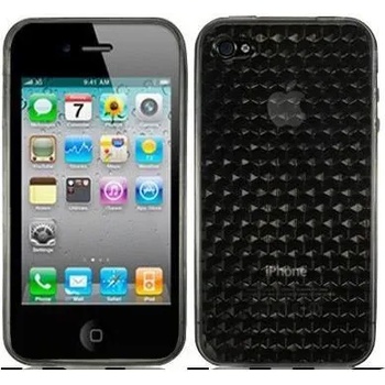 Image 1 of Apple iPhone 4 Силиконов Калъф Черен + Протектор