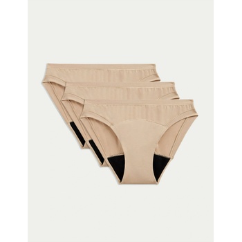 Marks & Spencer Високо абсорбиращи менструални бикини тип бикини, 3 бр. Marks & Spencer бежов Marks & Spencer | Bezhov | ЖЕНИ | 8