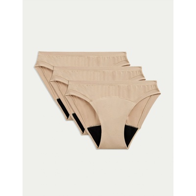 Marks & Spencer Високо абсорбиращи менструални бикини тип бикини, 3 бр. Marks & Spencer бежов Marks & Spencer | Bezhov | ЖЕНИ | 8