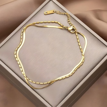 HARAHU Гривна im-26976 - Златна kp26976 (im-26976)