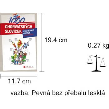 1000 chorvatských slovíček - ilustrovaný slovník