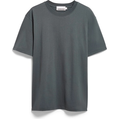 Armedangels Мъжка тениска ARMEDANGELS Maarkos Mid Weight T-shirt - Space Steel (216-8460-0412)