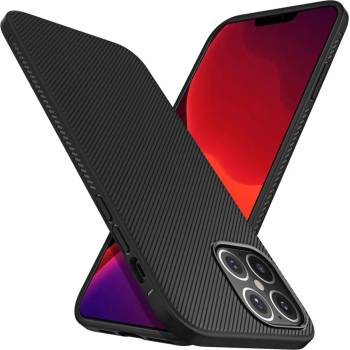 Image 1 of GKK Силиконов Калъф за iPhone 12 Pro Max, Twill Case, Черен (5901011218341)