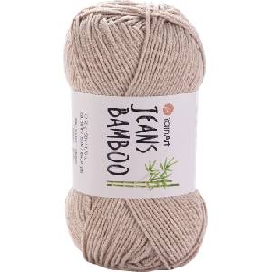 YARNART Jeans Bamboo 129 Stone Color Плетива прежда (Jeans Bamboo 129)