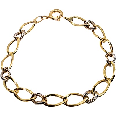 VipGold Златна дамска синджирна гривнa 4.43 гр (GRS06)