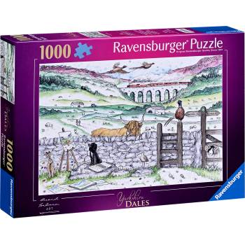 Ravensburger Пъзел Ravensburger от 1000 части - Йоркширските долини (12001102)