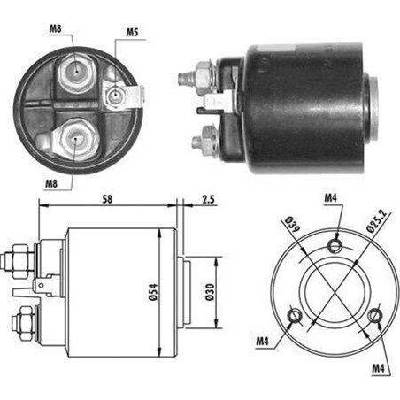 Elektromagnetický spínač, startér MAGNETI MARELLI 940113050061