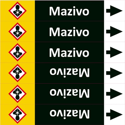 Nadrzenapalivo.cz Značení potrubí, mazivo PZA 008077