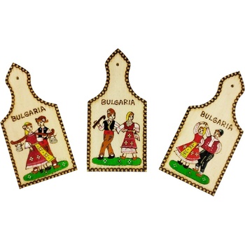 СУВЕНИРНА ДЪСКА С ФОЛКЛОРНИ МОТИВИ