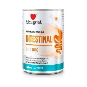Disugual Intestinal Trout за кучета с чревни заболявания, пъстърва 400gr