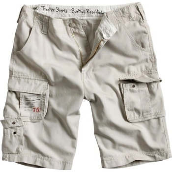 Surplus kalhoty krátké Division shorts bílé oprané