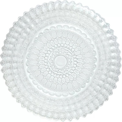 LE COQ Helios Tanier plytký 160 mm biely barokový okraj 6 ks