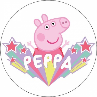 Jedlý papír prasátko Pepa a hvězdy 19,5 cm - Pictu Hap – Zbozi.Blesk.cz
