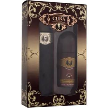 Cuba Gold подаръчен комплект: EDT 100 ml + деостик roll-on 50 ml за мъже