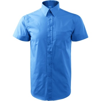 Pánska košeľa s krátkym rukávom nebeská modrá