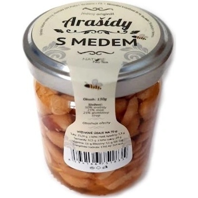 Nature NoTea Arašídy v akátovém medu 70 g