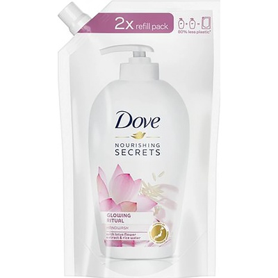 Dove Nourishing Secrets Glowing Lotus tekuté mýdlo náhradní náplň 500 ml