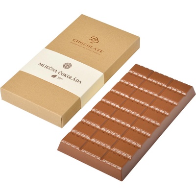 DP chocolate Tabuľková čokoláda Art mliečna 39% 0,6 kg