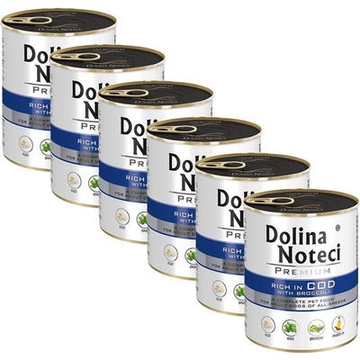 Dolina Noteci Premium Cod with Broccoli 6 x 800 g