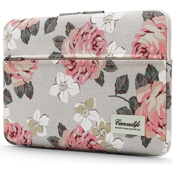 Canvaslife Pouzdro na notebook 13-14" 9109811 White Rose