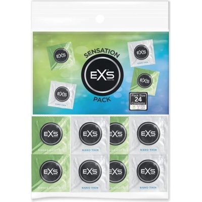 EXS Condoms 24 бр. Микс Презервативи EXS Sensation Pack
