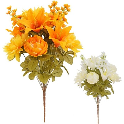 KYTICA DALIA,PIVONKA, ĽALIA MIX/2F 58CM