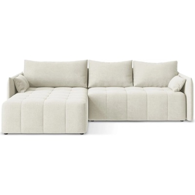 makamii Бежов разтегателен ъглов диван с място за съхранение (ляв ъгъл) Moku - Makamii (MOKU_LCF_41_P1_C1)