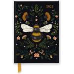 Flame Tree Publishing Jade Mosinski: Bee 2027 Luxury Diary Planner - Page to View with Notes | ENGMT