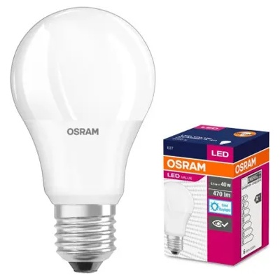 OSRAM LED ЛАМПА VALUE CLA40 OSRAM 4.9W 470lm 4000K E27 (202400742)