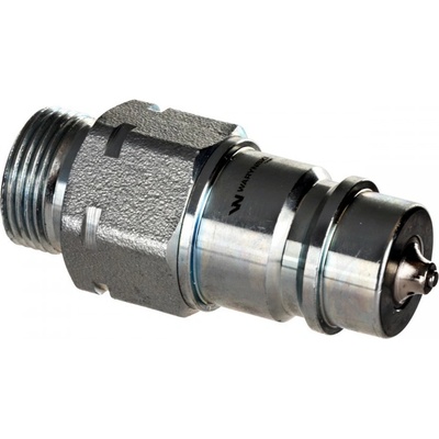 Hydraulické rychlospojky Zásuvka s eliminátorem tlaku M22x1,5 Vnější závit Euro 9100822w Iso 7241+-A Warynski