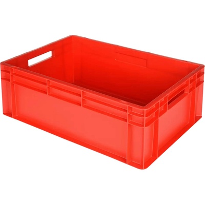 BAUHAUS Euro box, 60 × 40 × 22 cm, 44 l, červený, E6422-5120-PP80