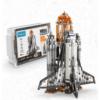 Engino MEGA Stavby: Raketoplán Challenger